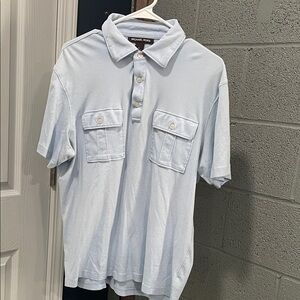 Michael Kors Sky Blue Polo Shirt